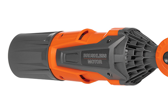 Обеспечивает высокую мощность при меньшем потреблении энергии, что позволять работать до 30% времени дольше на одном заряде аккумуляторов.